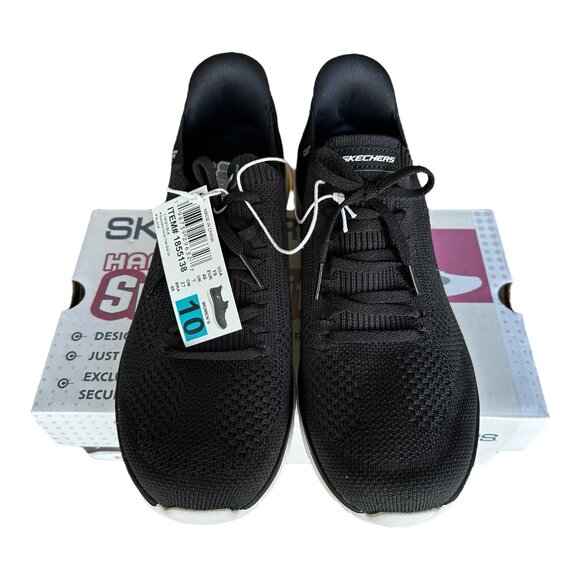 Skechers Women's Virtue Swift Fit Hands Free Shoe Black Size 10 - Picture 4 of 8